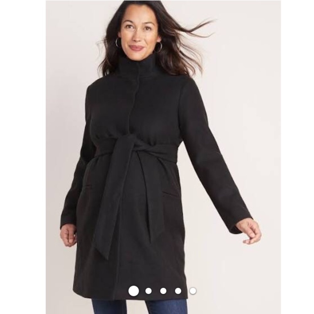 Old Navy Small Black Maternity Coat